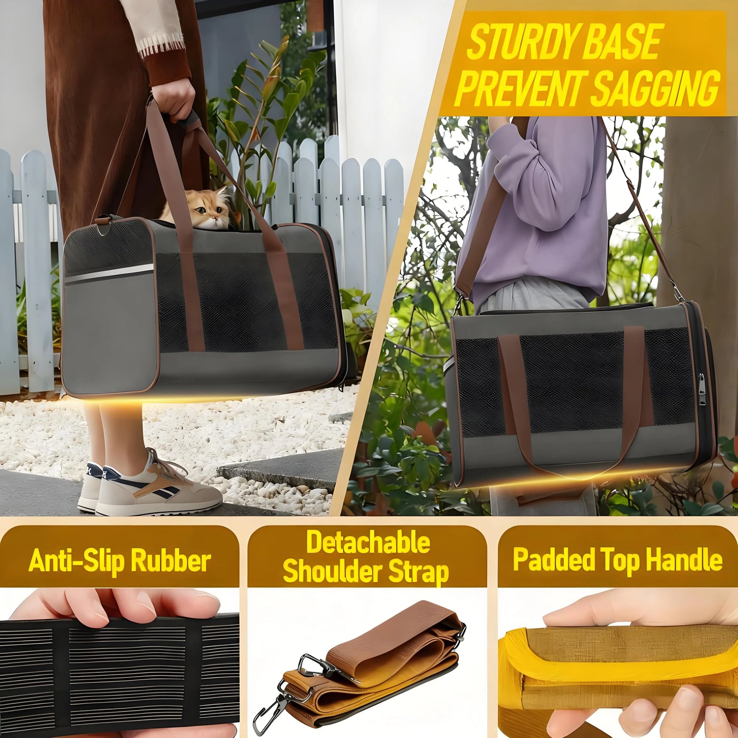 Multifunctional Pet Travel Carrier