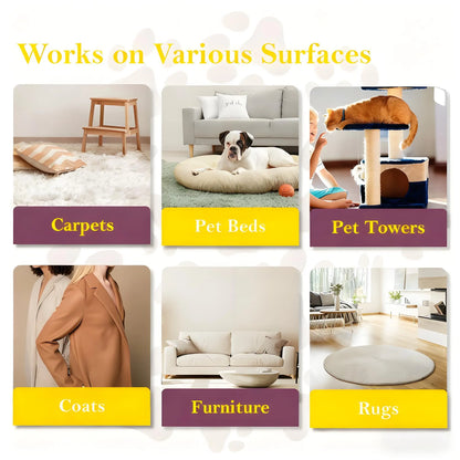 Pet Deshedding Brush | All Fur Types & Painless Grooming