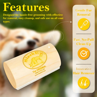 Pet Deshedding Brush | All Fur Types & Painless Grooming
