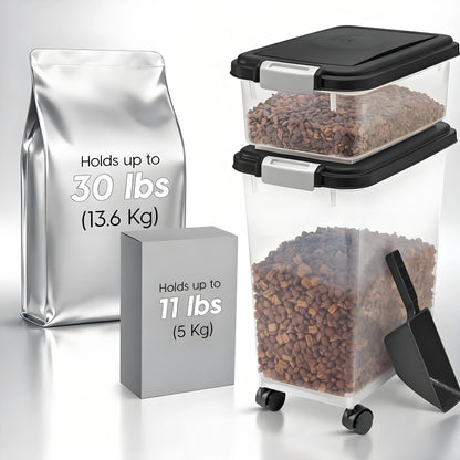 Multifunctional Pet Storage | Airtight, Stackable & Easy to Move